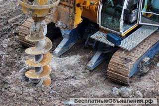 Аренда ямобура, буровой установки.