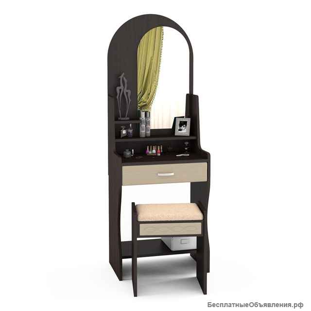 Стол туалетный с зеркалом "Надежда М 07" (новый)