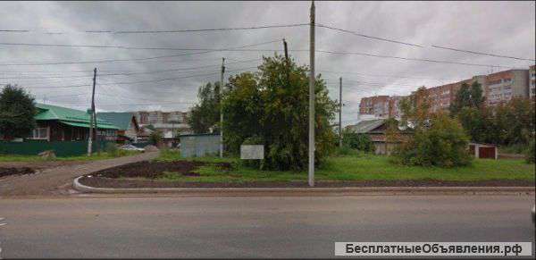 Земельного участка c домом в городе