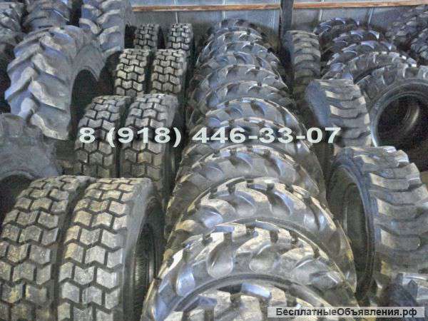 Шины 12.5/80-18 4х видов протектора.