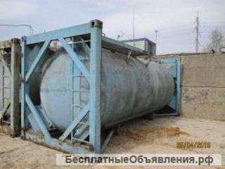 Емкость нержавеющая,объем -20 куб.м.,танк контейнер.