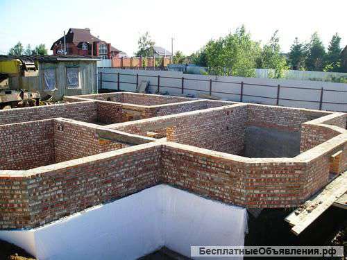 Строительство цокольного этажа