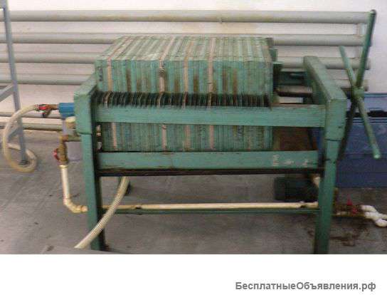 Фильтр рамочный для очистки растительных масел 300-500л МФ-200