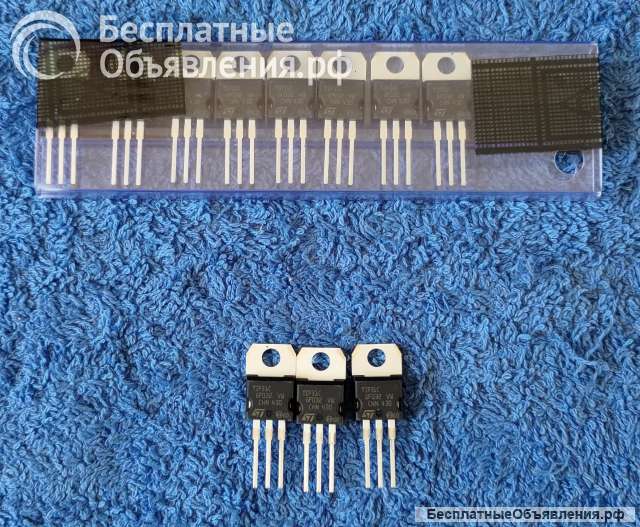 TIP31C, ST STMicroelectronics, NPN, 40W, 100V, 3A, 3MHz, hfe20, TO-220 оригинальный НОВЫЙ