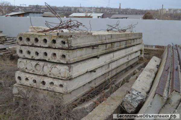 С доставкой плиты перекрытия бу