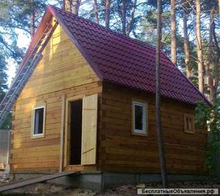 Бани из бруса в Новосибирске