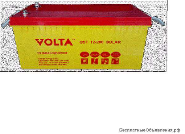 Гелевый аккумулятор Volta GST12-200. 12в / 200Ач