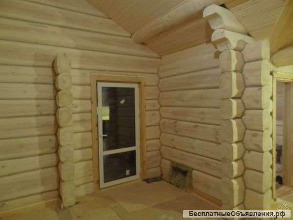 Шлифовка,покраска,конопатка,герметик