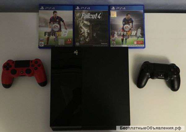Ps 4 вместе с играми