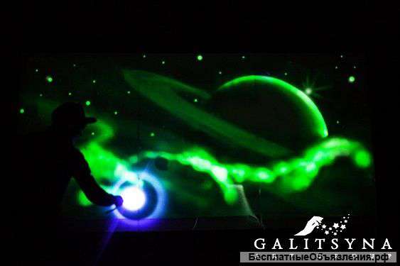 Рисунки светом в Орле