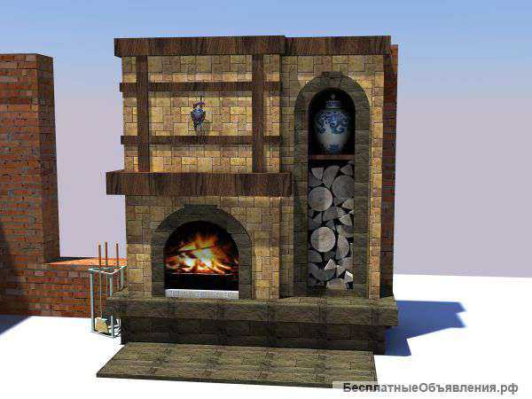 Кладка каминов