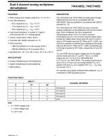 74HCT4052D Микросхема Multiplexer Switch ICs 74HCT4052D SO16 Philips оригинальная НОВАЯ