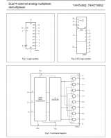 74HCT4052D Микросхема Multiplexer Switch ICs 74HCT4052D SO16 Philips оригинальная НОВАЯ