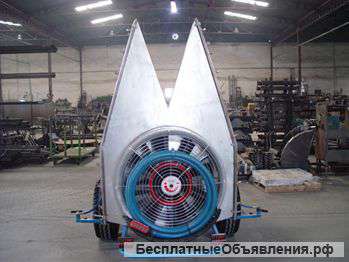 Опрыскиватель вентиляторный с башней