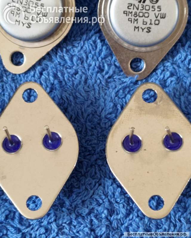 2N3055, Транзистор NPN 60 В 15 А 115 Вт 3Мгц [TO-3] ST Malaysia оригинальный НОВЫЙ