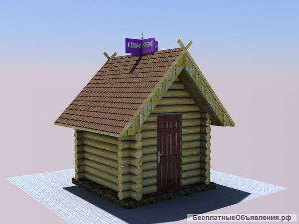 Деревянные киоски. Строительство и монтаж.