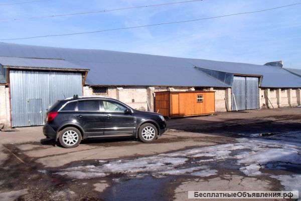 Часть кирпичного склада в аренду