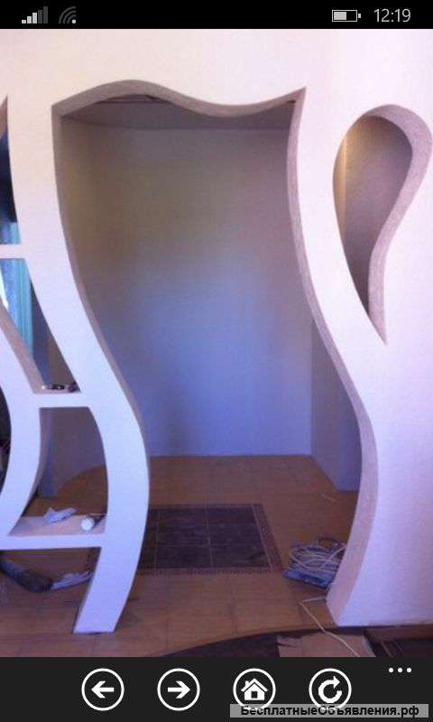 Ремонт под ключ.дополнит работы