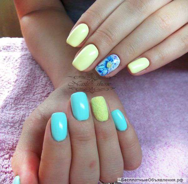 Маникюр и педикюр, покрытие shellac