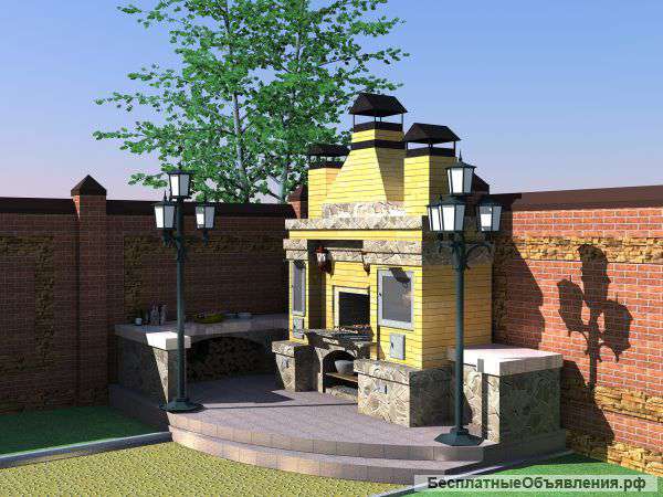 Барбекю.Три в одном.