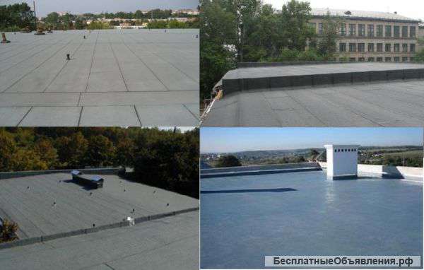 Монтаж и ремонт наплавляемой кровли