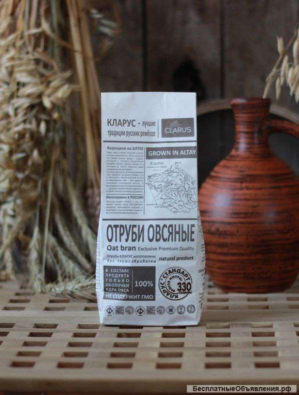 Овсяные отруби Кларус "Стандарт"