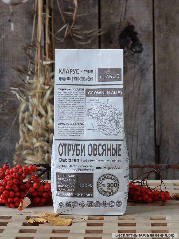 Овсяные хлопья Кларус "Стандарт"