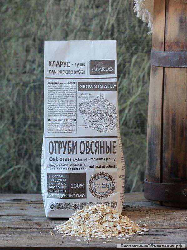 Овсяные хлопья Кларус "Классик"