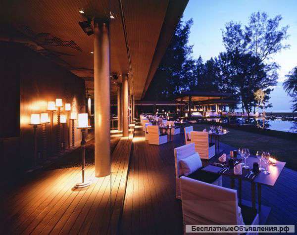 Ресторан на острове в Таиланде