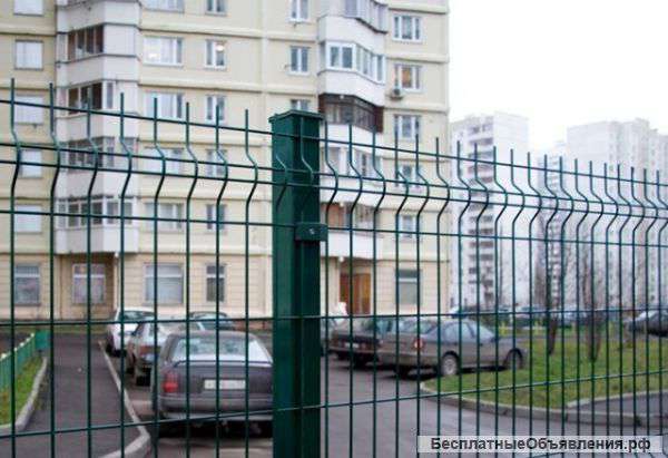 Евро заборы с полимерным покрытием 2430x2500x3мм