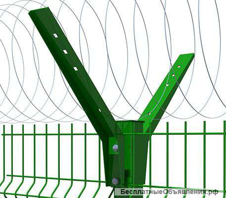 Евро заборы с полимерным покрытием 2430x2500x4мм