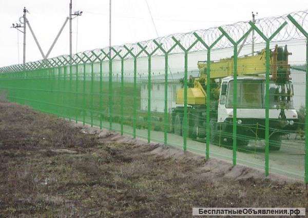 Евро заборы с полимерным покрытием 1530x2500x5мм