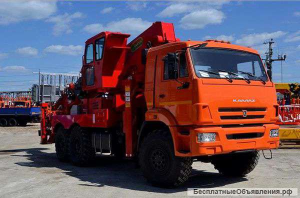 Автовышка Hansin HS 4570 на шасси КАМАЗ-43118