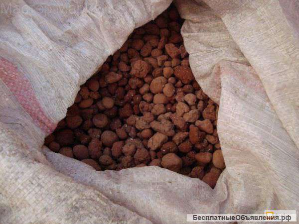 Керамзит в мешках (расфасованный)
