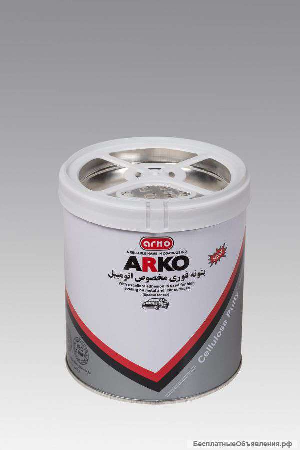 Автомобильные краски, шпатлевки, грунтовки, стекловолокно, лаки, мастики