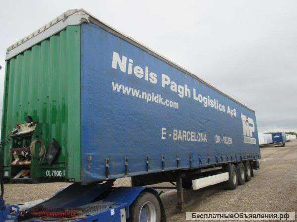 Полуприцеп полная Штора крона Без пробега по РФ 2007 года выпуска