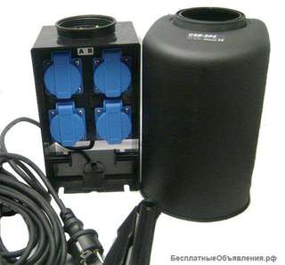 Садовая розетка с пультом д/у и УЗО CSB-504B