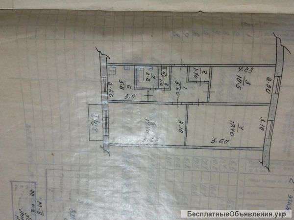 3-х комнатную брежневку отличной планировки, ул.Постышева