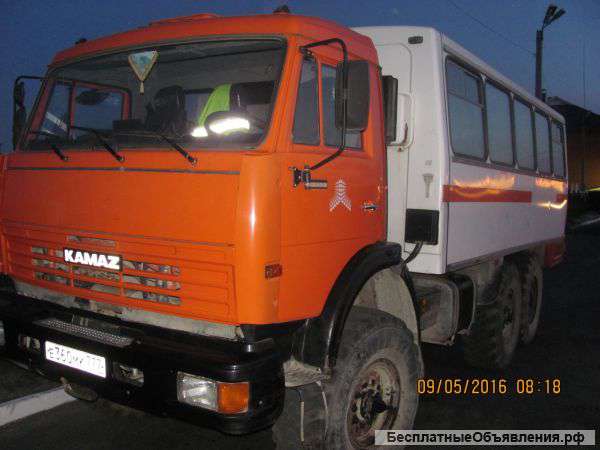 ВАХТОВЫЙ АВТОБУС КамаЗ Нефаз-Север, 6х6. Сдам в аренду