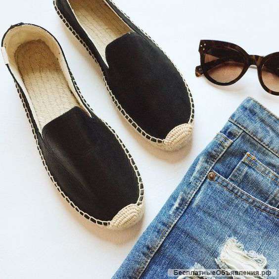 Стильные тапочки (Espadrilles)