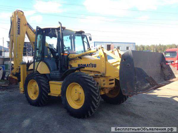 Требуется машинист экскаватора-погрузчика Komatsu