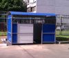 Укрытие для контейнерных площадок с раздвижными дверями