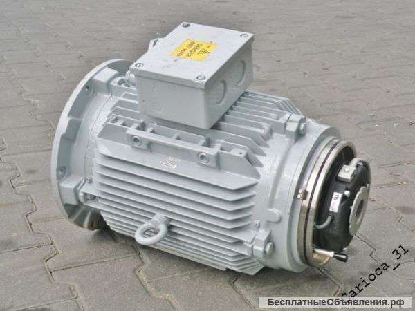 Электродвигатель с электромагнитным тормозом 3kw(1755 об/мин)