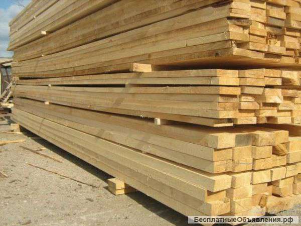 Пиломатериалы обрезные и строганые