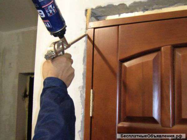 Установка дверей