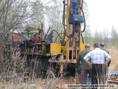 Бурим скважины на воду