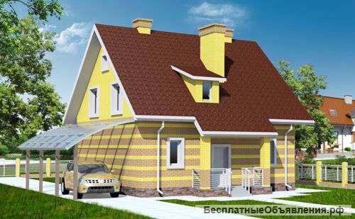 Строительство монолитного дома с участком, газ, вода за 3900т.р.г. Иваново