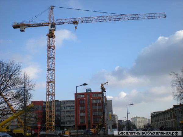 Сдаём в аренду полностью исправный башенный кран Liebherr 200 (Москва)