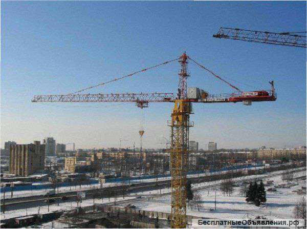 Аренда полностью исправного башенного крана КБ- 474 (Москва)
