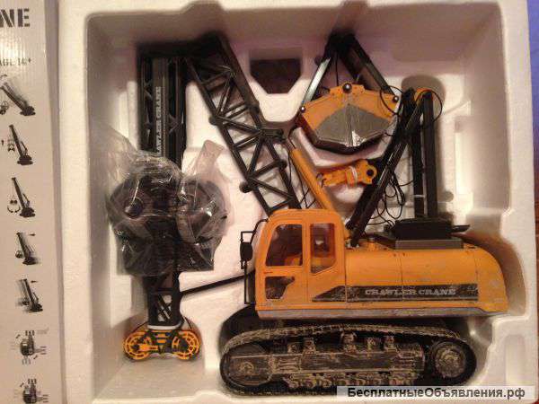 Подъемный кран на радиоуправлении Hobby Engine Crawler Crane Premium Label